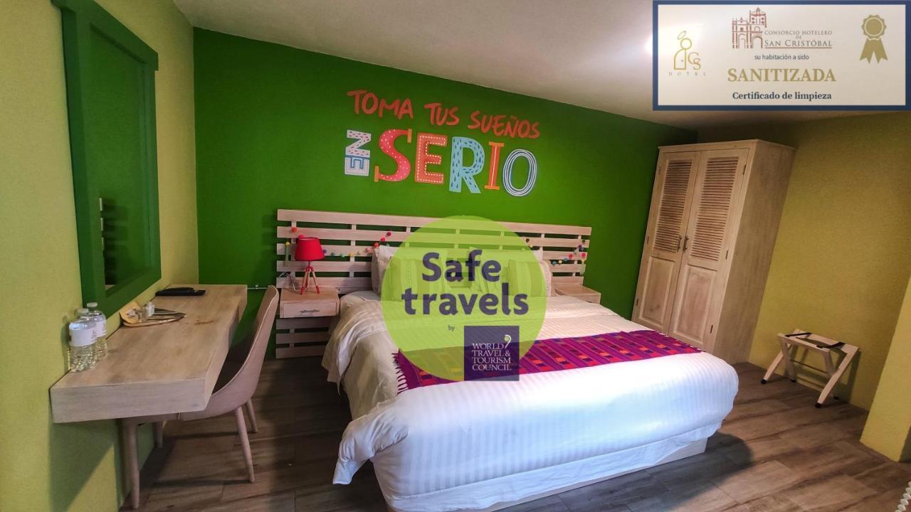 Hotel Casa Santiago San Cristóbal de Las Casas Kültér fotó